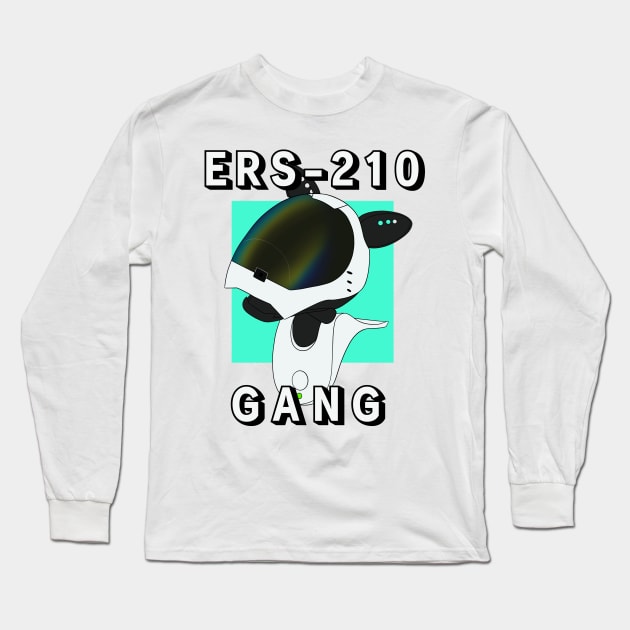 Aibo ERS-210 Gang Holiday White Long Sleeve T-Shirt by yourfriendlyneighborhoodspork